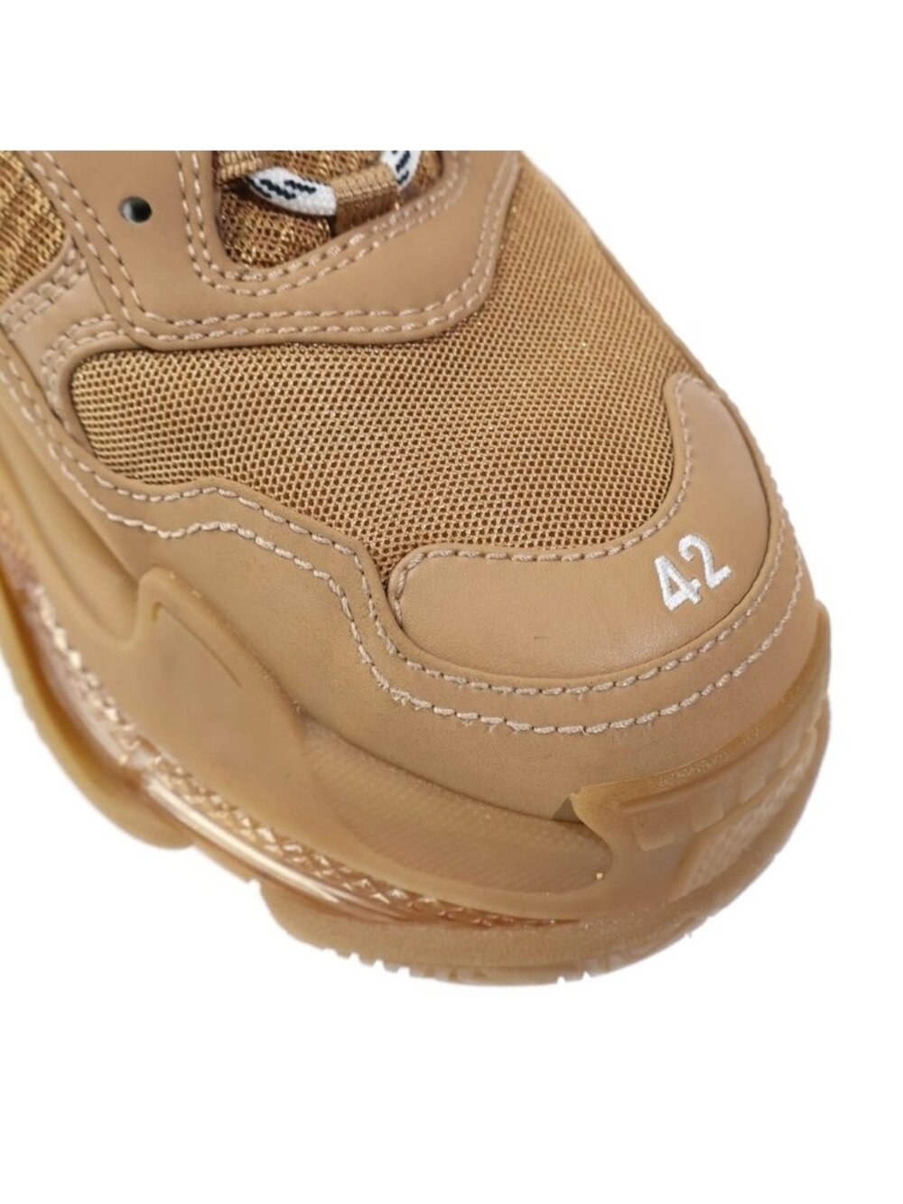 Balenciaga Triple S Dut Low Cut Sneakers Brown - Picture 6 of 6